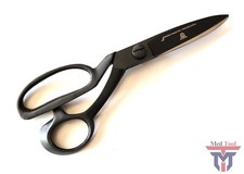SCISSORS 8" HEAVY DUTY UPHOLSTERY CARPET / SHEAR TAILOR SCISSORS FULL BLACK