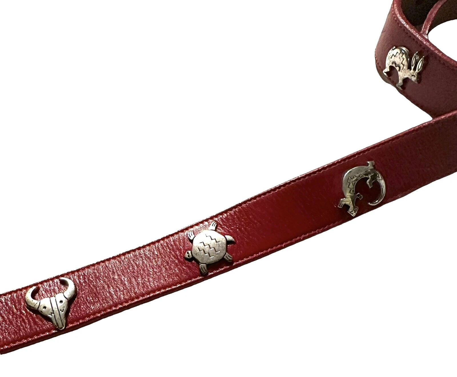 Animal Print Mujer Cinturones Cinturón de Concho