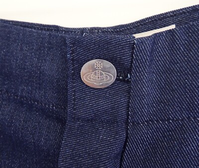 VIVIENNE WESTWOOD - Indigo Denim bondage Pants Jeans Punk