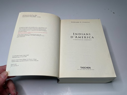 Edward S. Curtis, Indiani d'America, I portfolio completi, Taschen 1998 - Foto 4 di 16