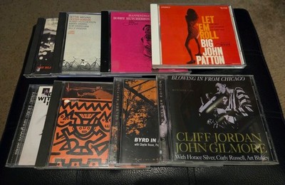  Blue Note 8 CD Lot. USED. Blakey Gordon Hutcherson Patton Byrd Dorham Mitchell 