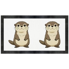 'Cartoon Otter' Pet Feeding Mat (PM00036106)