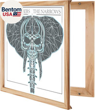 Vinyl Record Frame - Solid Wood with Clear Acrylic to Display Your Album- Innova