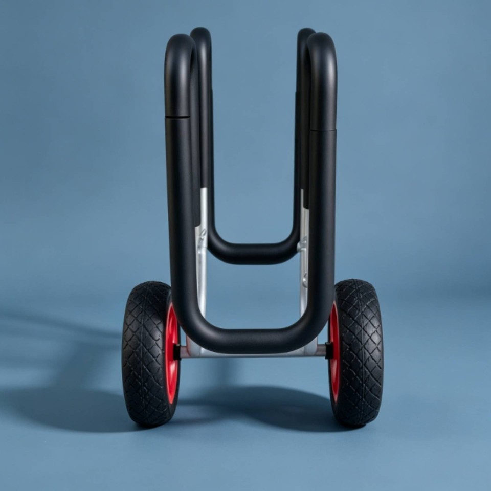 Paddle Boding Paddle Board Trailer Lightweight Trolley Rust-Rust-Resistant for Beach ...