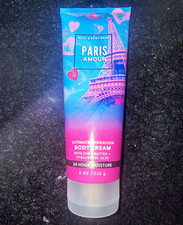 Bath  Body Works Paris Amour Hydrating Body Cream Hyaluronic Acid 8 oz