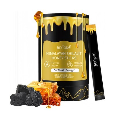 BIYODE Pure Himalayan Shilajit Honey Sticks for Energy Boost & immune Support