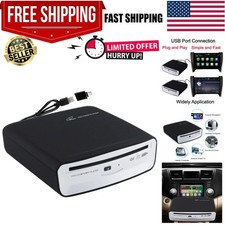 USB External Car Universal CD Player USB Connection Portable CD Player for Ca...