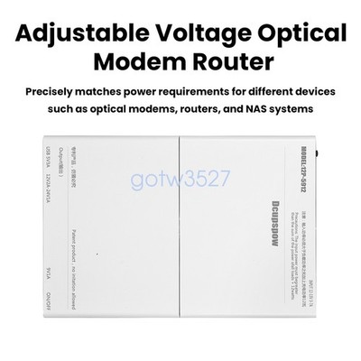 DIY Kits for DC UPS 12*18650 Power Box Adjustable Router UPS Power Box 5V/9V/12V