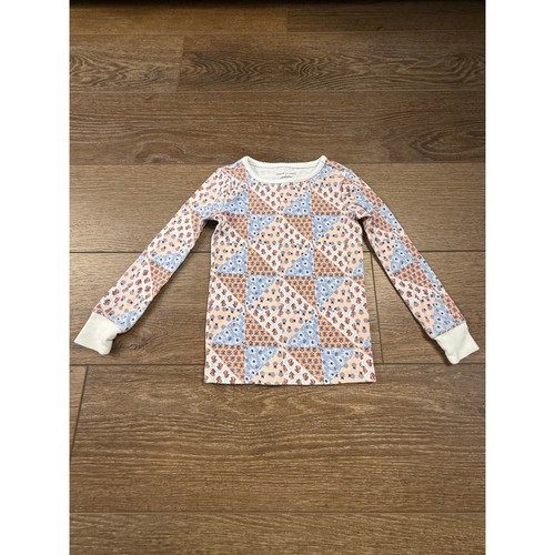 Janie and Jack Kids Girls Patchwork Floral Pajama Set Long Sleeve Pants Size 5 - Picture 10 of 21