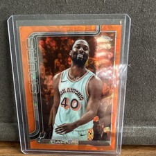 2025-26 Topps Chrome Sapphire Harrison Barnes  Orange /25 Spurs