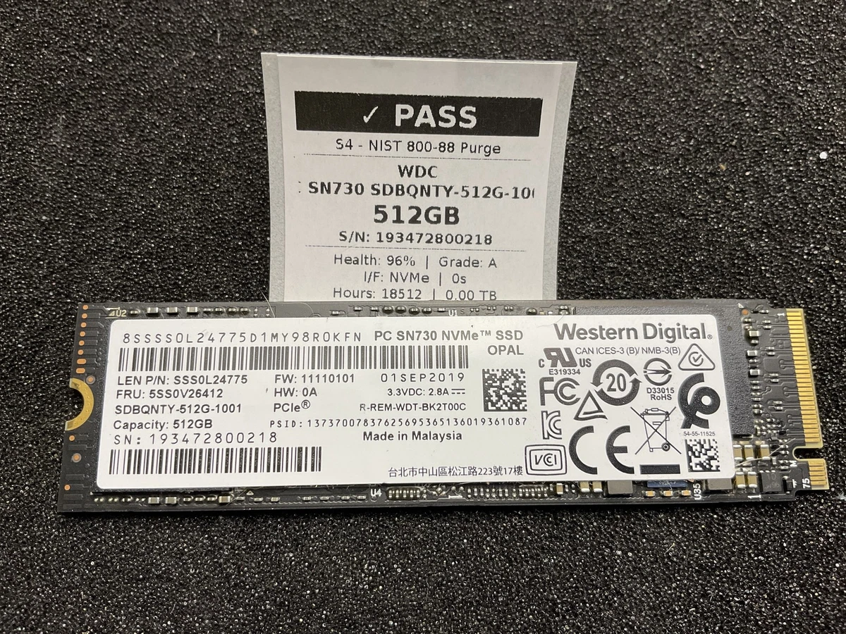 Western Digital 512 GB PCI Express Solid State Drives for sale | eBay