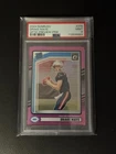 2024 Panini Donruss - Drake Maye Pink Optic Rated Rookie PSA 9
