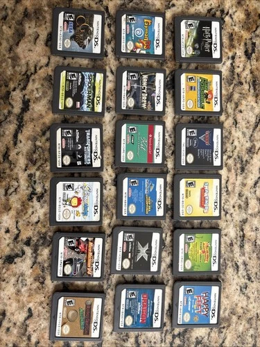 Nintendo DS Games Lot of 18 Only Games No Cases