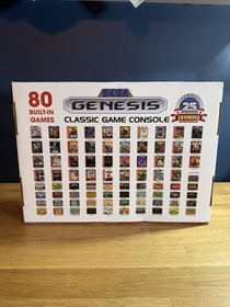 Sega Genesis Classic Mini Game Console w/ 80 Built-In Games - 2016 Model