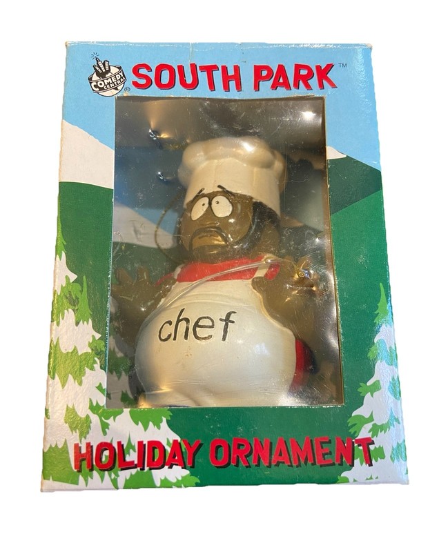 South Park Chef Comedy Central Christmas Holiday Ornament Original 1998 With Box