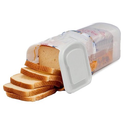Transparenter Brotkasten Kunststoff Frischhalte Toast Aufbewahrung Halter mit Deckel9145
