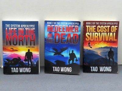 The System Apocalypse Books 1-3 by Tao Wong LITRPG Novels