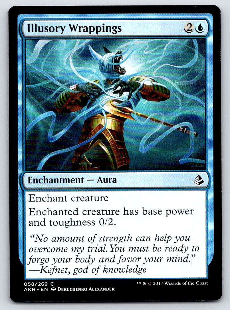 Illusory Wrappings 58 - MTG - Amonkhet - 2017