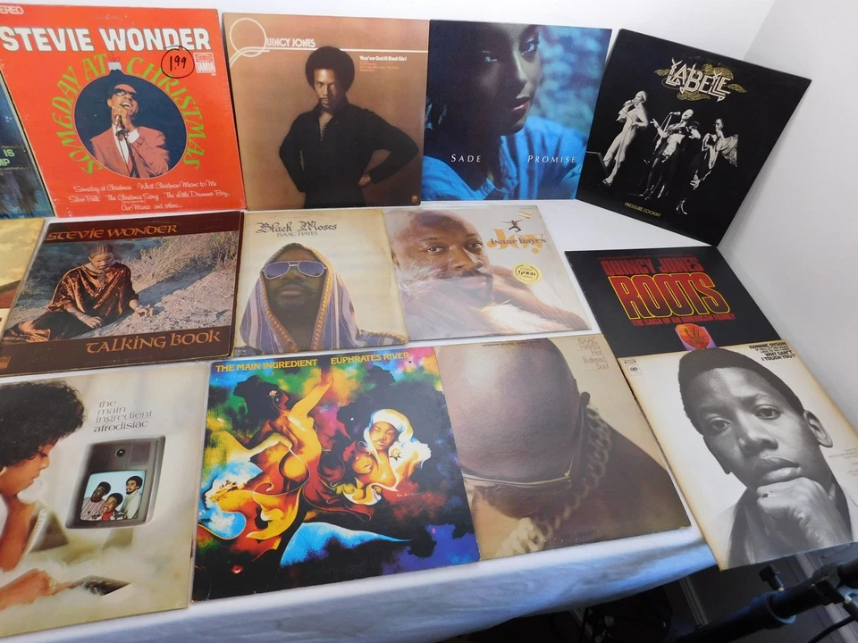 Funk Soul & Pop Vinyl LP Collection x20 Quincy Jones Diana Ross Issac Hayes - Image 3 of 4