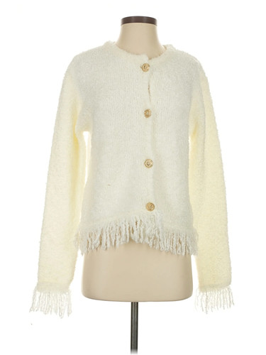 Assorted Brands Women Ivory Cardigan XS