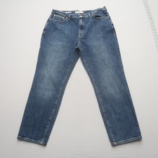 MNG Mango Claudia Slim Fit Cropped Jeans Size...