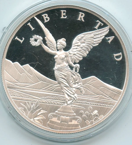 2025 United Crypto States Libertad 1 oz Silver Proof Art Medal Round - RK910