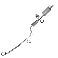 Stainless Steel Exhaust System Kit Fits 2012-2015 Honda Civic 1.8l Sedan Cng