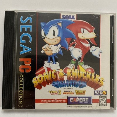 Sonic & Knuckles Collection PC CD ROM Complete Sega Windows 95 98 Untested
