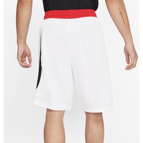 Nike HBR Basketball Shorts White Men's Medium New CU4327-100 - Picture 3 of 5