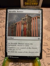 MTG Heraldic Banner Throne of Eldraine Regular Uncommon NM