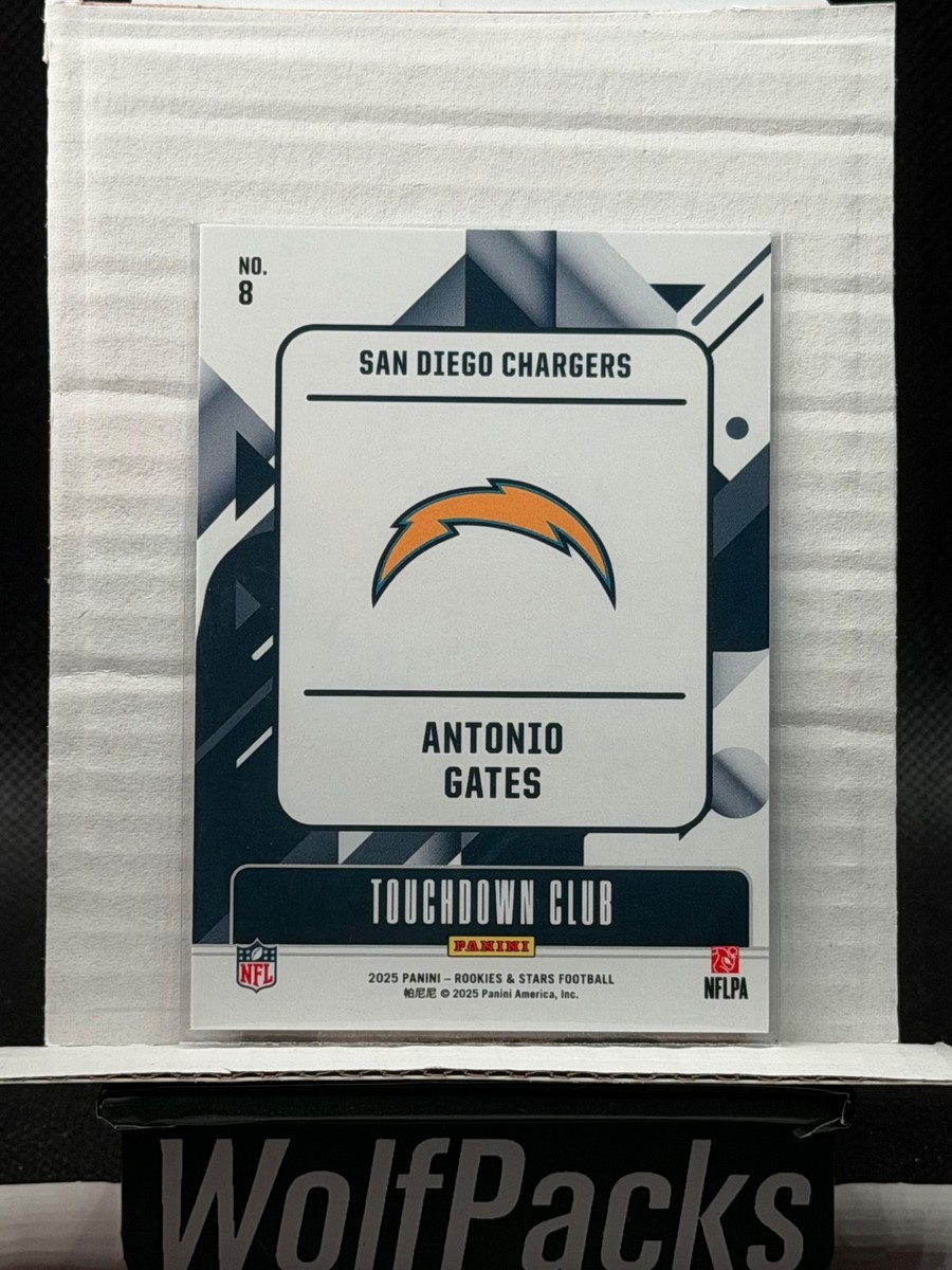 2025 Panini Rookies & Stars - Touchdown Club Antonio Gates #8 | eBay