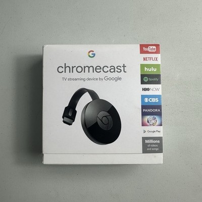 Google Chromecast 2nd Generation Streaming Media Player w/Box NC2-6A5 Black