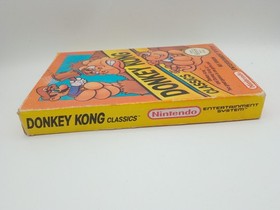 Donkey Kong Classics Nintendo Nes Game UK Version Boxed With Manual Complete CIB