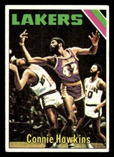 1975 TOPPS CONNIE HAWKINS 195 VG BASKETBALL LOS ANGELES LAKERS