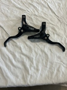 Clarks Mineral Oil Brake Levers Pair Left/Right 3-Finger Flat Bar 22.2mm