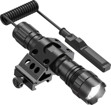 Feyachi Tactical Flashlight LED Weapon Light 1200 Lumen with Picatinny/M Lock Ra