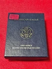 2011-W UNCIRCULATED American Silver Eagle Dollar.  ASE.   OGP & COA    #MF-3712