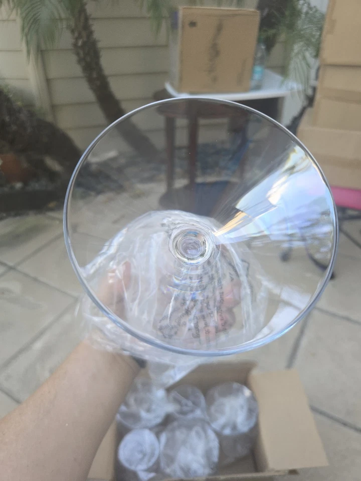 Strahl Design 8 盎司马提尼眼镜 (12) Reg 125 美元优质防摔酒吧用品  — 第 3/4 张图片