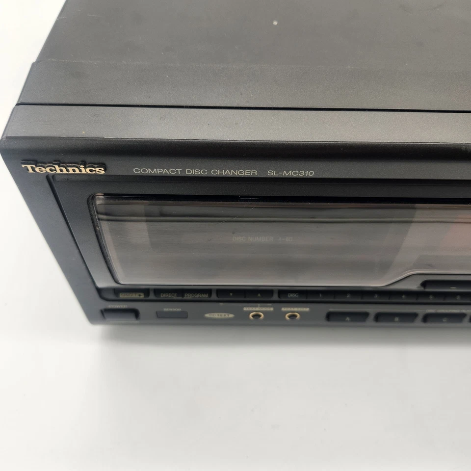 REPRODUCTOR DE CD TECHNICS SL-MC310 110+1 para piezas no funciona. Power On Won't Read Foto 2 de 4