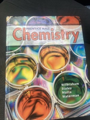 prentice hall chemistry textbook school book