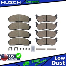 Front Rear Ceramic Brake Pads For 2002-2005 Ford Explorer Mercury Mountaineer