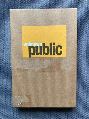 Unknown Public 09: All Seeing Ear, (CD) boxed selection of avant garde sonics