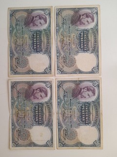 LOTE 4 BILLETES 50 PESETAS 1931