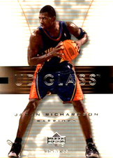 2003-04 UD Glass #16 Jason Richardson Golden State Warriors