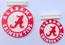 (2) Alabama Crimson Tide Trading Card Stand