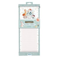 "TröTsch Verlag, Notizblock Mit Stift Und Magnet \"Winterwald\", 80912N"