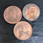 1944 P+D+S Lincoln Wheat Cent Penny 1c Gem BU Red Brown 3 Coin Set USA ⭐