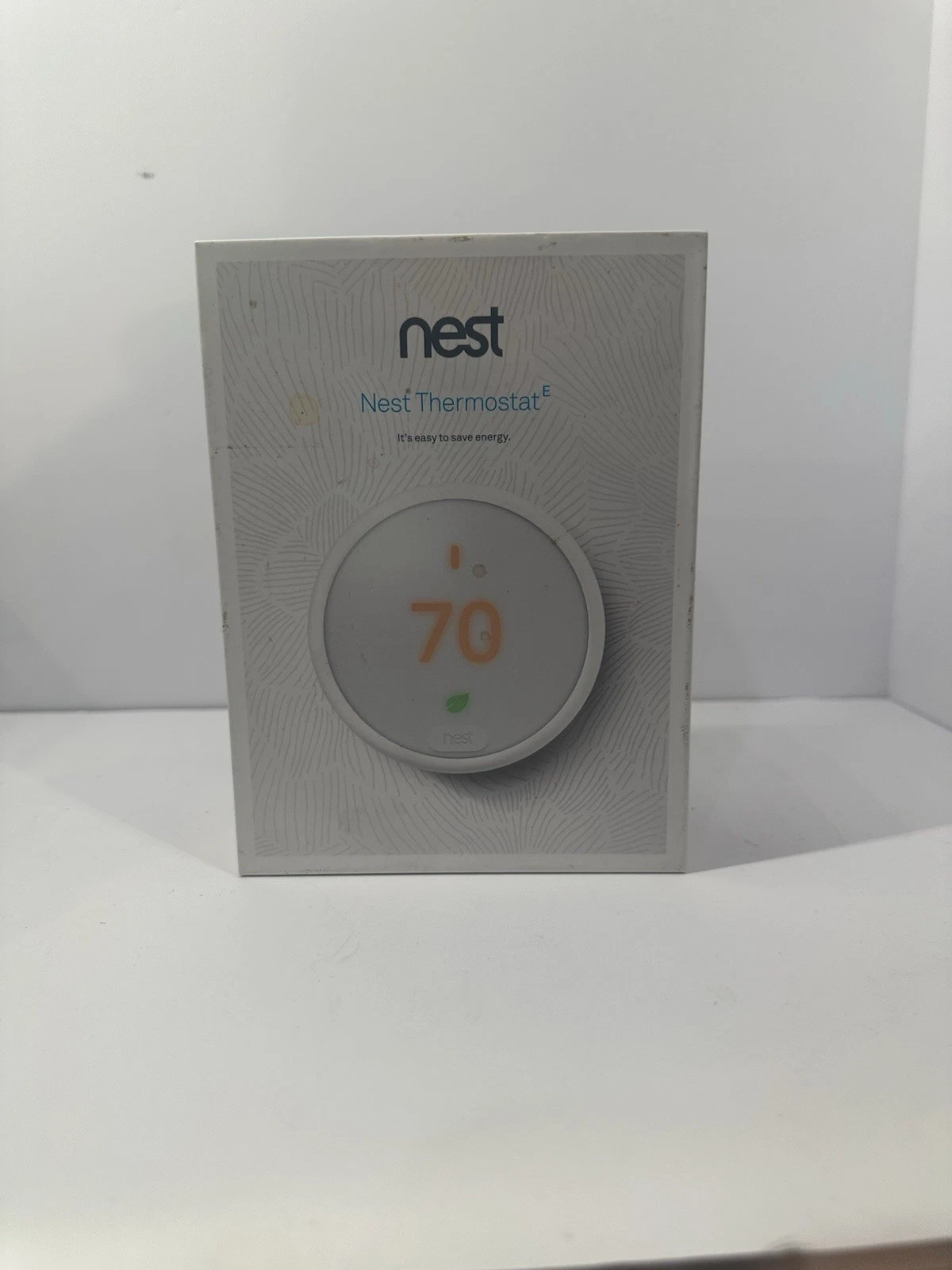 Google Nest Thermostat E Smart Wi-Fi Programmable Thermostat – Open Box, Unused
