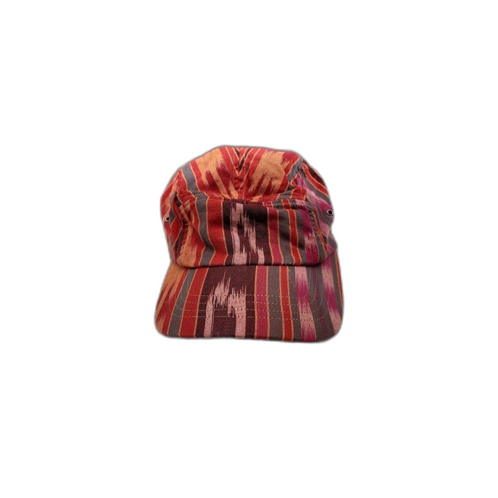 Polo Ralph Lauren 5 Panel Hat Cap Strap Back Southwestern Ikat Pattern Men