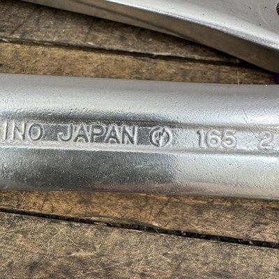 Vintage Sugino RT Crankset 165mm 110 BCD Double Square Taper 165